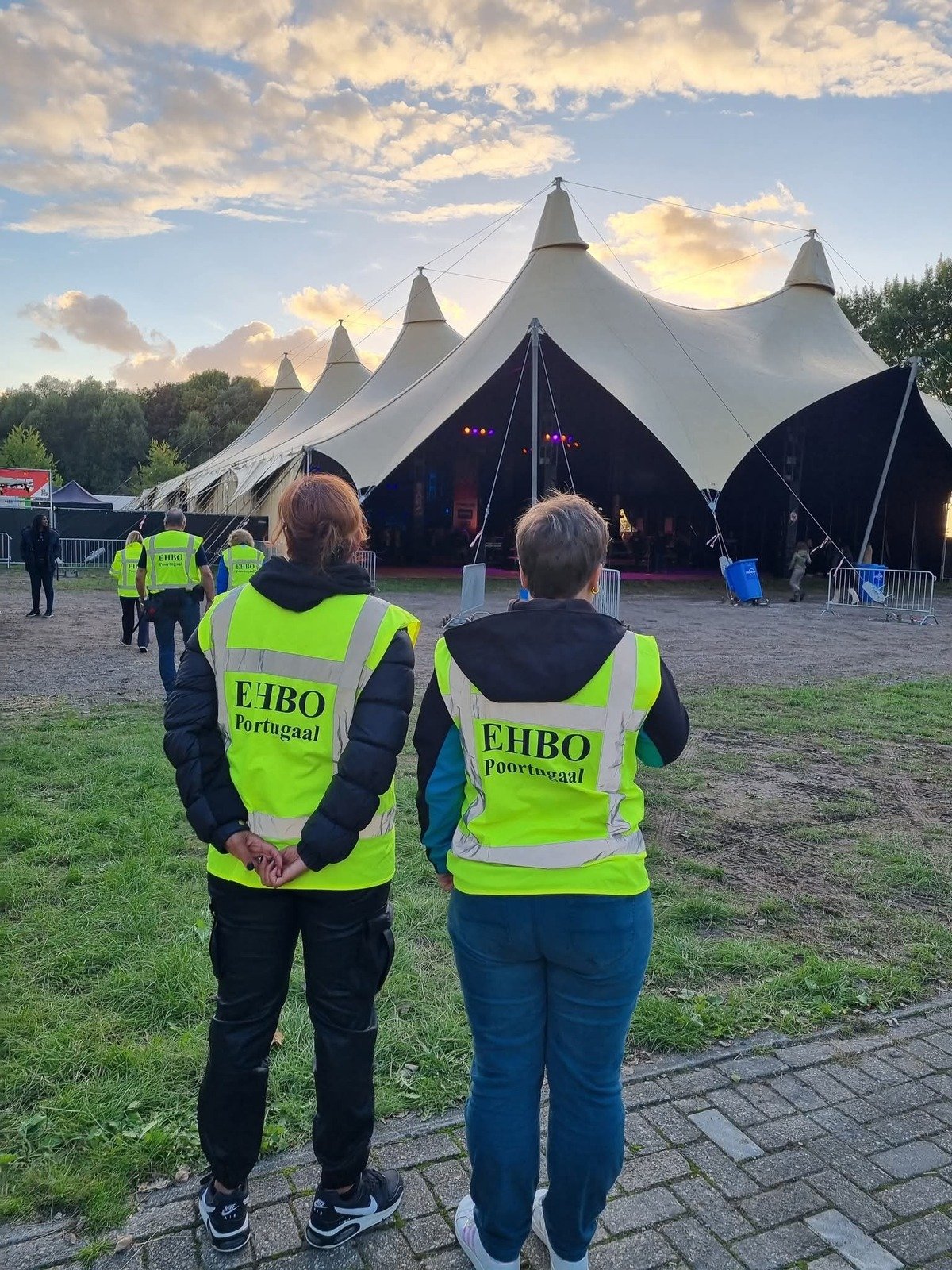 EHBO Team bij Evenement